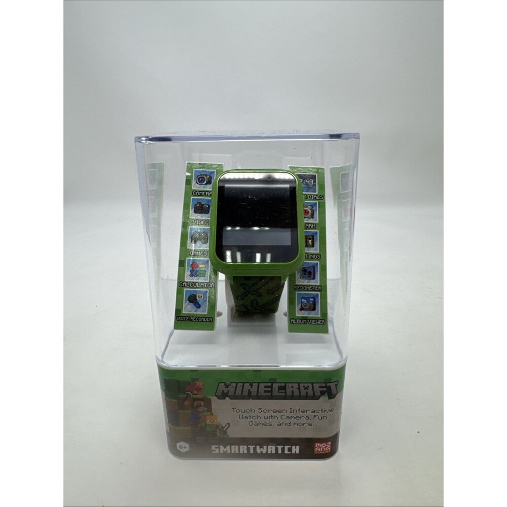Minecraft MOJ ANG Kids Smartwatch – Touchscreen Interactive Watch